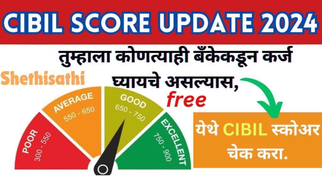 Cibil Score Update 2024